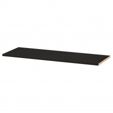 Полка IKEA KOMPLEMENT черно-коричневый 100x35 см (302.779.97)