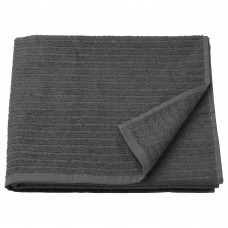 Банное полотенце IKEA VAGSJON темно-серый 70x140 см (303.536.08)