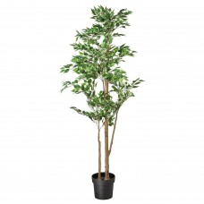 Искусственное растение в горшке IKEA FEJKA фикус Бенджамина 21 см (303.751.58)
