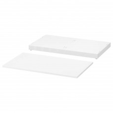 Верхня панель і цоколь IKEA NORDLI білий 80x47 см (303.834.84)
