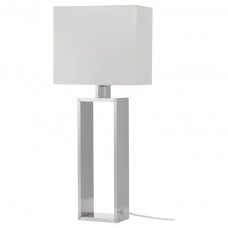 Лампа настільна IKEA STILTJE кремово-білий сріблястий (303.999.08)