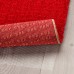 Килим IKEA LANGSTED короткий ворс червоний 133x195 см (304.080.45)