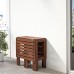 Розкладний садовий стіл IKEA APPLARO коричневий 34/83/131x70 см (304.197.94)