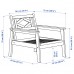Садове крісло IKEA BONDHOLMEN сірий (304.206.60)