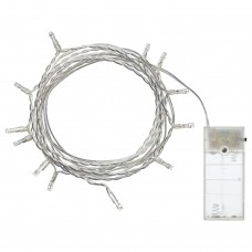 LED гірлянда IKEA LEDFYR 12 ламп сріблястий (304.210.23)