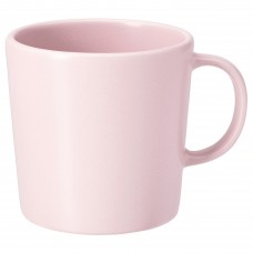 Чашка IKEA DINERA світло-рожевий 300 мл (304.240.12)