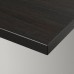 Полка IKEA BERGSHULT коричнево-чёрный 80x20 см (304.262.85)