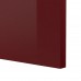 Двері кутової шафи IKEA KALLARP глянцевий темний червоно-коричневий 25x80 см (304.282.94)