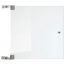 Скляні дверці IKEA EKET прозоре скло 32x32 см (304.289.01)