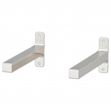 Тримач полиці IKEA GRANHULT нікельований 30x12 см (304.305.36)