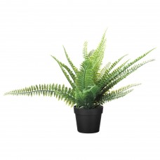 Искусственное растение в горшке IKEA FEJKA папоротник 9 см (304.339.45)