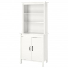 Висока шафа IKEA BRUSALI білий 80x190 см (304.397.68)