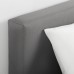 Каркас ліжка з матрацом IKEA SVELGEN сірий бежевий 140x200 см (304.473.96)