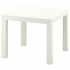 Журнальний столик IKEA LACK білий 55x55 см (304.499.08)