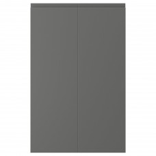 Двері кутової шафи IKEA VOXTORP ліві темно-сірий 25x80 см (304.540.99)