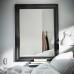 Дзеркало IKEA TOFTBYN чорний 65x85 см (304.591.48)
