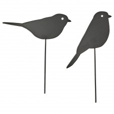Декоративна паличка IKEA BLOMSTERBONA 2 шт. чорний птах (304.663.23)