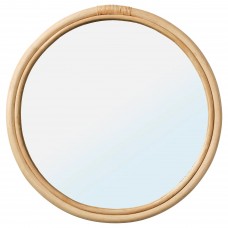 Дзеркало IKEA HINDAS ротанг 50 см (304.691.52)