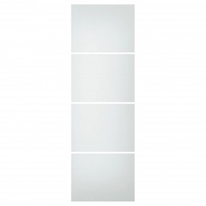 4 панелі для рами розсувних дверей IKEA SVARTISDAL білий 75x236 см (304.735.78)