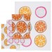 Рушник кухонний IKEA TORVFLY помаранчевий 45x60 см (304.930.48)