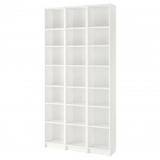 Стеллаж для книг IKEA BILLY белый 120x28x237 см (390.178.39)