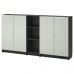 Стеллаж для книг IKEA BILLY / MORLIDEN черно-коричневый 200x30x106 см (390.204.79)
