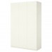 Гардероб IKEA PAX білий білий 150x60x236 см (390.237.98)