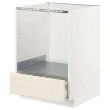 Підлогова кухонна шафа IKEA METOD / MAXIMERA білий кремово-білий 60x60 см (390.268.67)