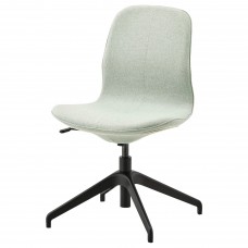 Конференц-крісло IKEA LANGFJALL світло-зелений чорний (391.749.85)