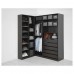 Кутовий гардероб IKEA PAX чорно-коричневий 160/188x236 см (392.180.17)
