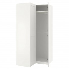 Кутовий гардероб IKEA PAX білий білий 111/111x236 см (392.185.12)