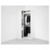 Угловой гардероб IKEA PAX белый белый 111/111x236 см (392.185.12)