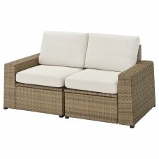 Модульний диван IKEA SOLLERON коричневий бежевий 161x82x88 см (392.523.70)