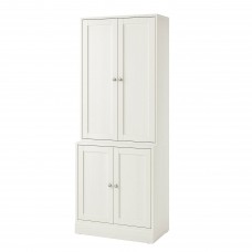 Комбінація шаф та стелажів IKEA HAVSTA білий 81x47x212 см (392.659.90)