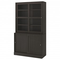 Комбинация мебели IKEA HAVSTA темно-коричневый 121x47x212 см (392.768.61)