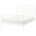 Каркас ліжка IKEA LEIRVIK білий ламелі LONSET 160x200 см (392.773.04)