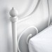Каркас ліжка IKEA LEIRVIK білий ламелі LONSET 160x200 см (392.773.04)