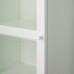 Шкаф книжный IKEA BILLY / OXBERG белый стекло 40x30x202 см (392.873.98)