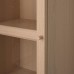 Шкаф книжный со стеклянной дверью IKEA BILLY / OXBERG 40x30x237 см (392.874.40)