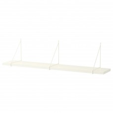 Полиця навісна IKEA BERGSHULT / PERSHULT білий білий 120x20 см (392.907.01)