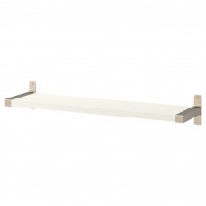 Полка навесная IKEA BERGSHULT / GRANHULT белый никелированный 80x20 см (392.908.24)