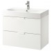 Шкаф для раковины IKEA GODMORGON / BRAVIKEN белый 80x48x68 см (392.924.08)