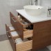 Набір меблів для ванної IKEA GODMORGON/TOLKEN / KATTEVIK коричневий під мармур 82 см (393.223.30)