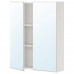 Зеркальный шкаф IKEA ENHET белый 60x15x75 см (393.236.69)