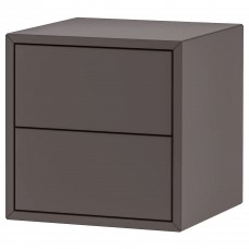 Навісна шафа IKEA EKET темно-сірий 35x35x35 см (393.293.84)