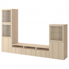 Комбінація шаф для TV IKEA BESTA 300x42x193 см (393.307.78)