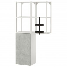 Комбинация шкафов и стеллажей IKEA ENHET белый 80x30x150 см (393.314.57)