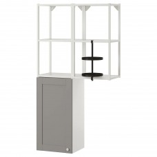 Комбинация шкафов и стеллажей IKEA ENHET белый 80x30x150 см (393.314.62)