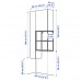 Комбінація шаф та стелажів IKEA ENHET білий 90x30x180 см (393.315.08)