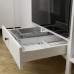 Кухня IKEA ENHET антрацит білий 203x63.5x222 см (393.374.02)